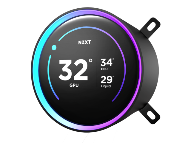 NZXT Kraken Elite 280 RGB V2 LCD juoda