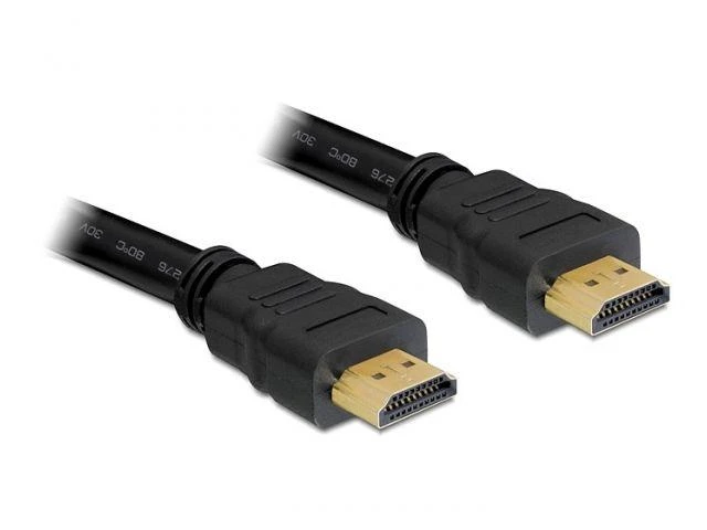 HDMI kabelis su auksuotomis jungtimis
