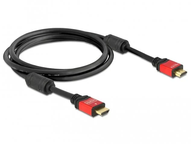 Delock Cable High Speed HDMI, HDMI A kištukas > HDMI A kištukas 2 m