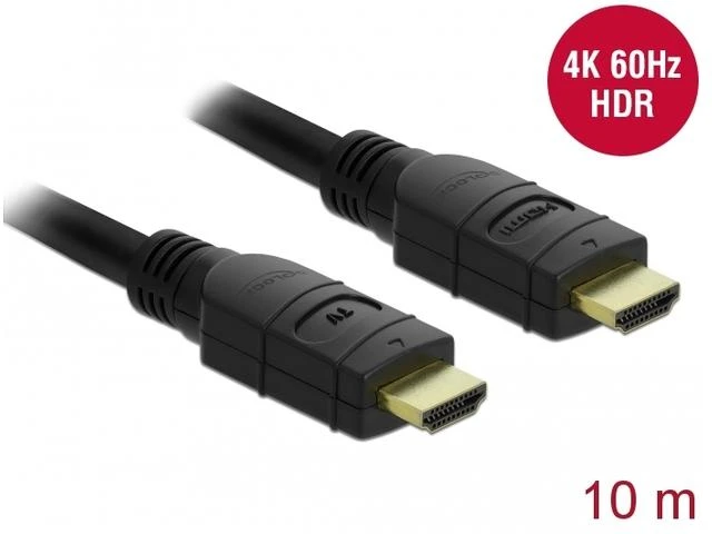 Delock Active HDMI laidas 4K 60 Hz 10 m