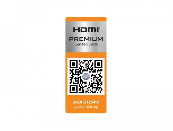 DELOCK Premium HDMI kabelis 4K 60 Hz 1 m