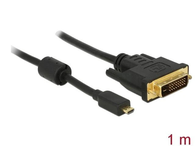 Micro HDMI į DVI laidas su ferito filtru