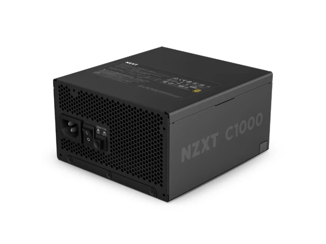 NZXT C1000 Gold ATX 3.1 maitinimo blokas 1000 W 24 kontaktų ATX Juodas