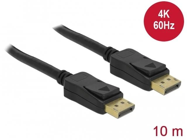 DLC DeLOCK 84862 „DisplayPort“ kabelis 10 m Juoda