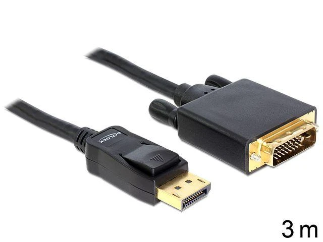 DisplayPort į DVI 3 metrų kabelis