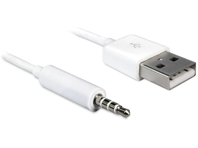 Delock Cable USB-A kištukas > Jack 3,5 mm kištukas 4 kontaktų iPod Shuffle 1 m