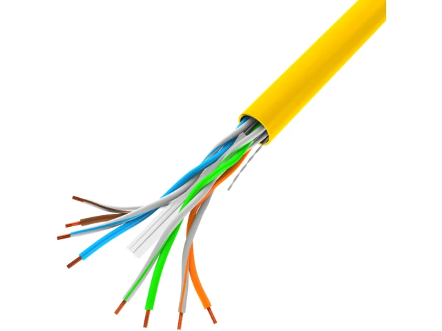 LANBERG Lan Cable UTP 1Gb/s 305m solid CCA Geltona