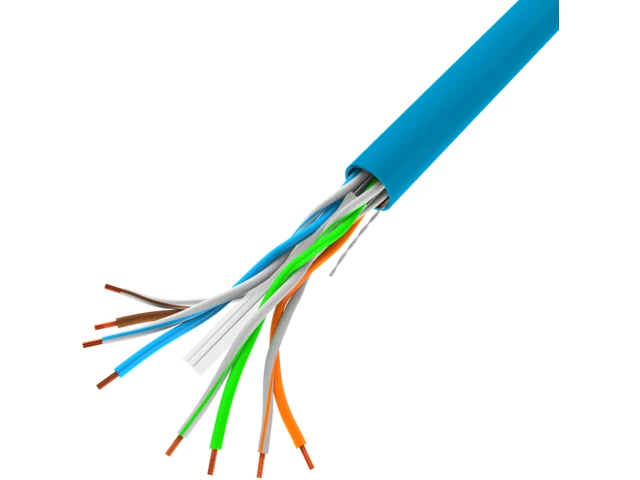 LANBERG Lan Cable UTP 1Gb/s 305m solid CCA Mėlyna