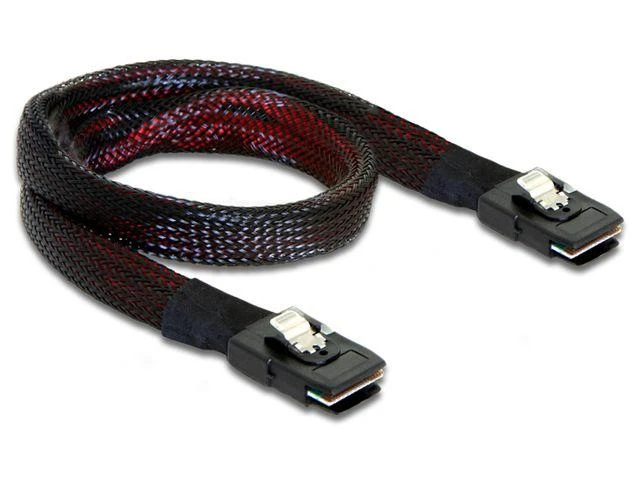 KABELIS SAS MINI SFF-8087 M/M 0.5M DELOCK
