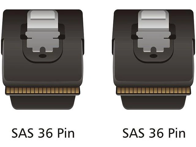 KABELIS SAS MINI SFF-8087 M/M 0.5M DELOCK
