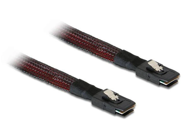 KABELIS SAS MINI SFF-8087 M/M 0.5M DELOCK