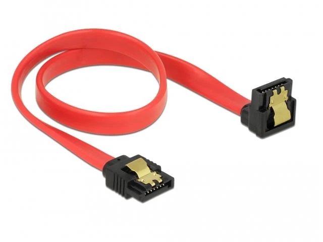 Delock SATA - SATA, 0.3m, Raudona (83978)