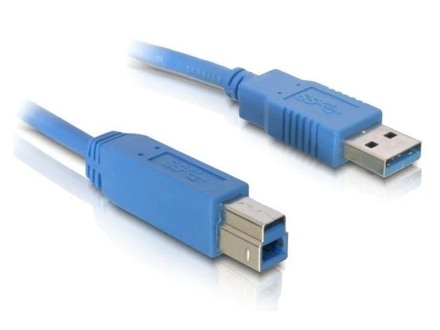 Kabelis USB Delock USB-A - 5 m Mėlyna (82582)
