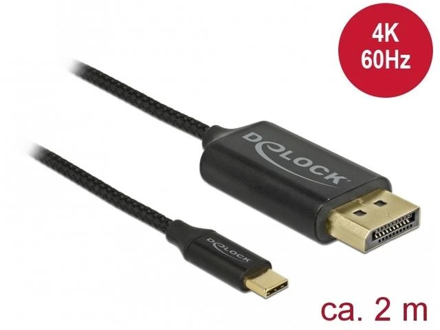 Delock USB-C į DisplayPort adapteris-kabelis