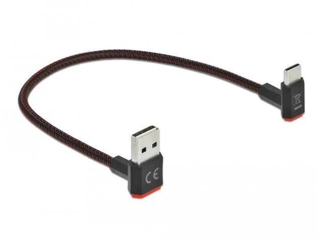 Delock EASY-USB 2.0 kabelis Type-A kištukinis USB Type-C™ kištukas