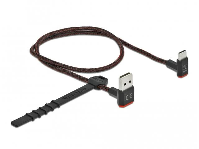 Delock EASY-USB 2.0 kabelis Type-A kištukinis USB Type-C™ kištukas
