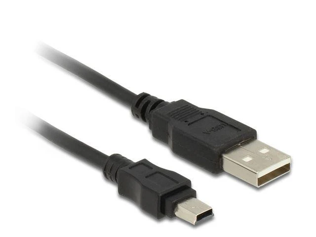 Delock kabelis USB 2.0-A kištukas > mini B 5 kontaktų kištukas 3 m