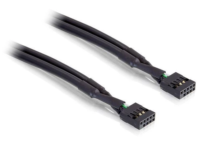 DELOCK Cable USB Pinhead Bu-Bu 10pin 50cm