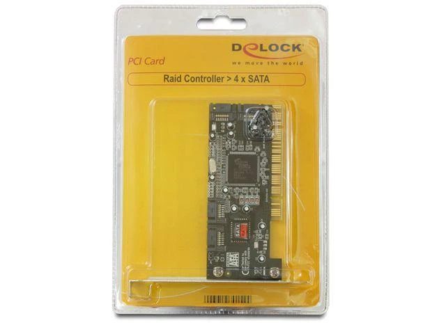 RAID SATA PCI 4x Delock SATA Raid 0,1
