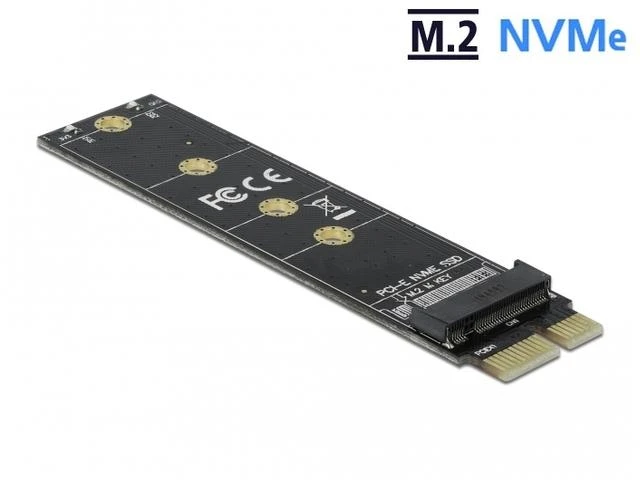 „Delock PCI Express x1 zu M.2 Key M“ adapteris