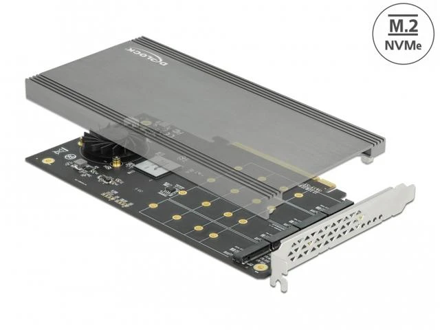 KARTA PCI EXPRESS X16->4X M.2 KEY M NVME DELOCK