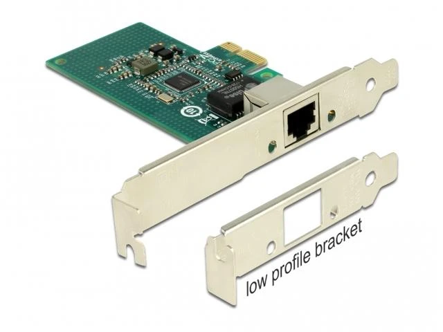 DeLOCK PCIe > 1 x Gigabit LAN, LAN-Adapteris