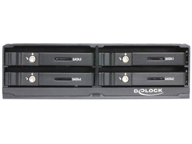 Delock DeLOCK 47220 skydelio pavaros skyrius Juodas