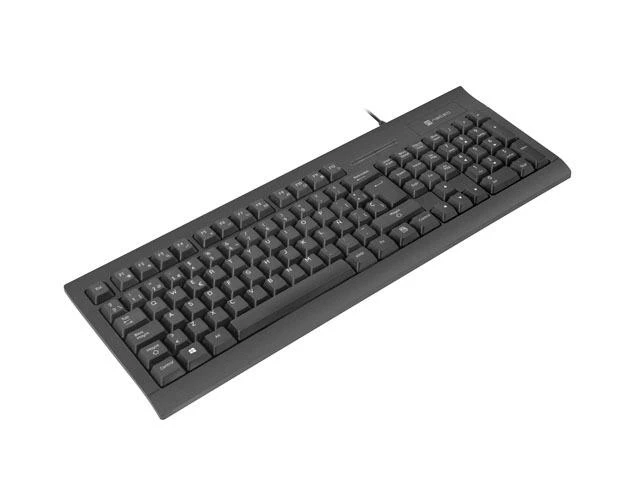 NATEC NKL-2052 klaviatūra Biuras USB QWERTY Ispanas Juoda