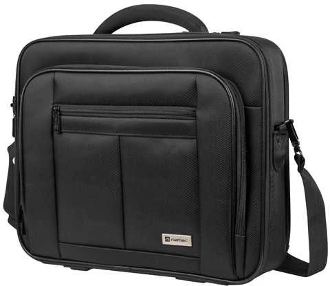 NATEC NTO-0393 Nešiojamas kompiuteris Bag BOXER Juodas 17.3inch Anti-Shock System