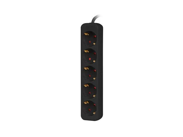 LANBERG Power strip 5x Shuko 1.5m juodas