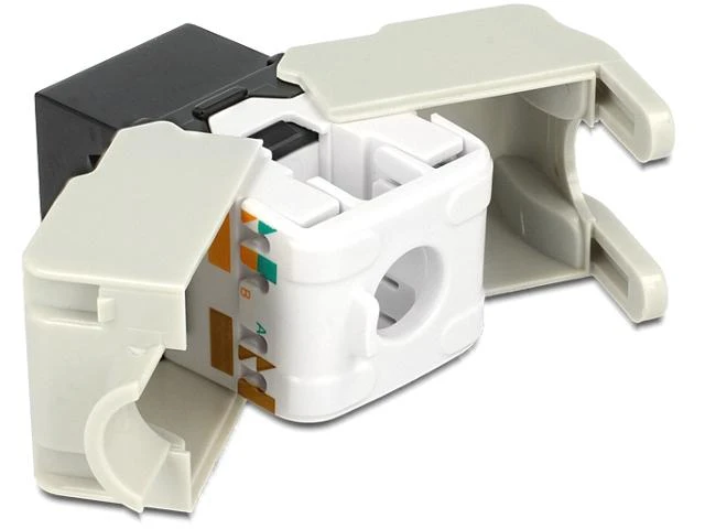 Delock Keystone RJ45 lizdas > LSA Cat.6 UTP be įrankių