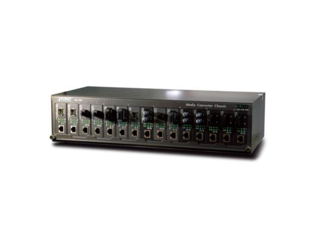 Šakotuvas PLANET MC-1500 network media converter Juodas
