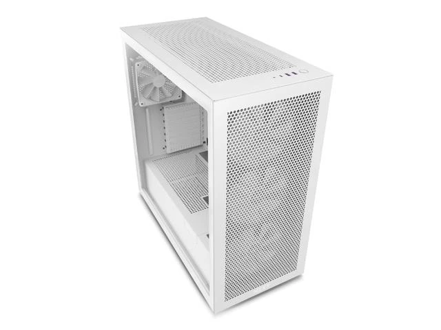 NZXT PC dėklas H7 Flow RGB midi bokštas baltas