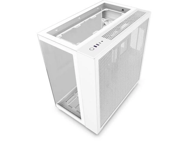 NZXT PC dėklas H9 Elite Midi bokštinis langas baltas