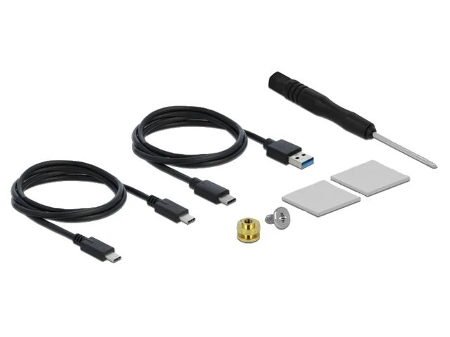Delock M.2 NVME PCIe SSD lizdas – USB-C 3.2 Gen 2 (42620)