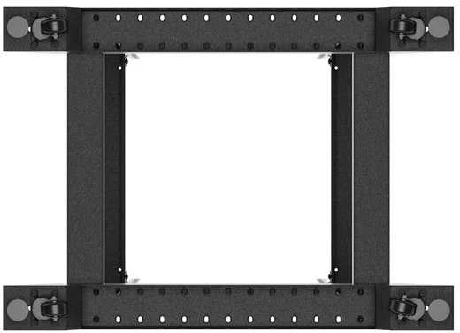 LANBERG OR01-6822-B open rack 19 22U/600x800mm juodas