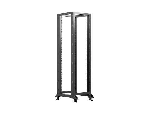 Atviras stovas Lanberg 42U 600X800, juodas