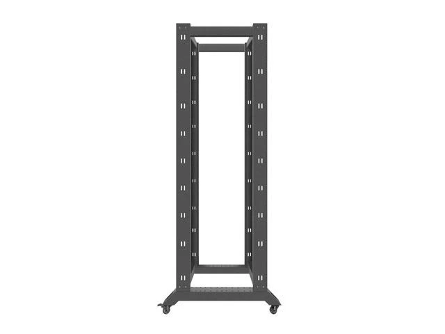 Atviras stovas Lanberg 42U 600X800, juodas