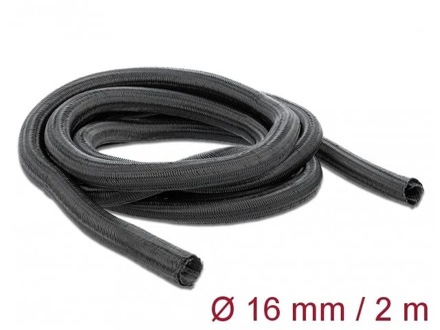 DELOCK kabelio jungtis 2M 16MM prailginamas juodas
