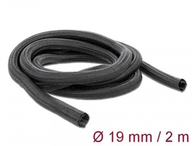 DELOCK kabelio jungtis 2M 19MM prailginamas juodas