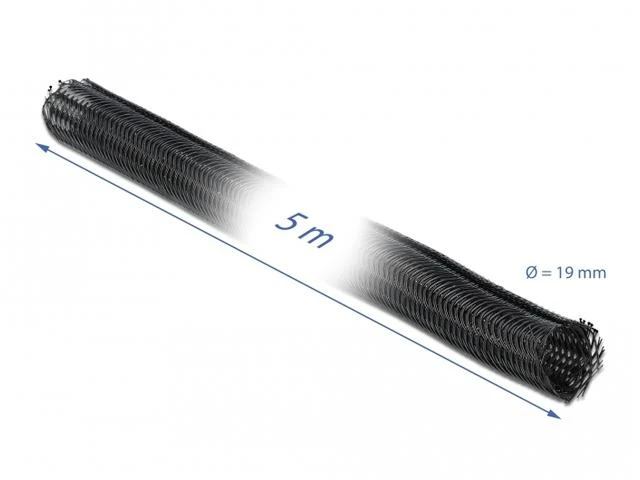 Delock pinta žarna savaime užsidaranti 5 mx 19 mm juoda