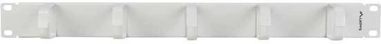 Lanberg Cable Organizer 19" 1U su 5 metalinėmis B tipo rankenomis