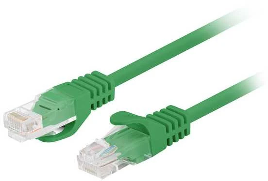 LANBERG PCU5-10CC-0050-G Patchcord RJ45 kat. 5e UTP 0,5m žalia