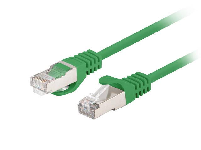 LANBERG PCF6-10CC-0025-G Patchcord RJ45 kat.6 FTP 0,25m žalia
