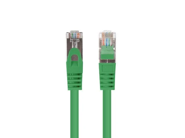 Lanberg 10-Pack Patchcord kat.6 FTP 1m žalia Fluke Passed
