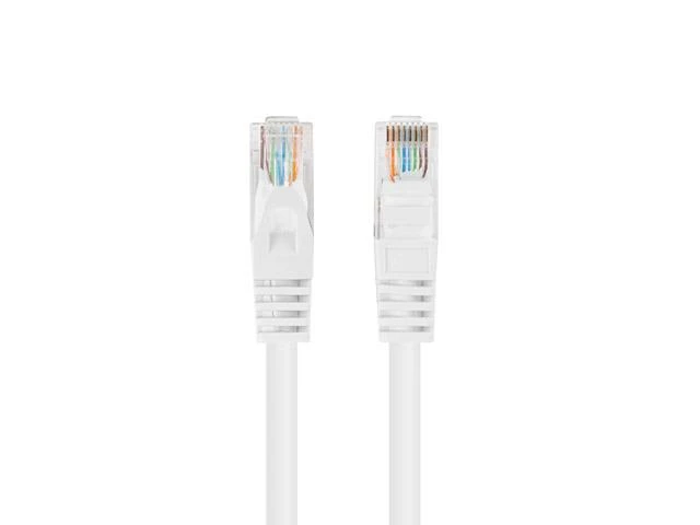 Lanberg 10-Pack Patchcord kat.6 UTP 0,5m balta Fluke Passed