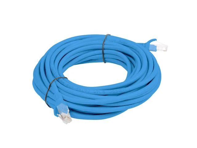 LANBERG PCU6-10CC-0500-B Patchcord RJ45 kat. 6 UTP 5m mėlyna