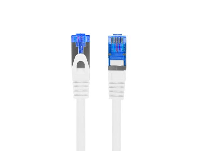 LANBERG patchcord kat.6A FTP LSZH CCA 10m baltas