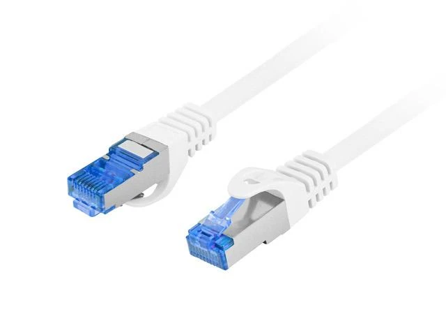 LANBERG patchcord kat.6A FTP LSZH CCA 2m baltas