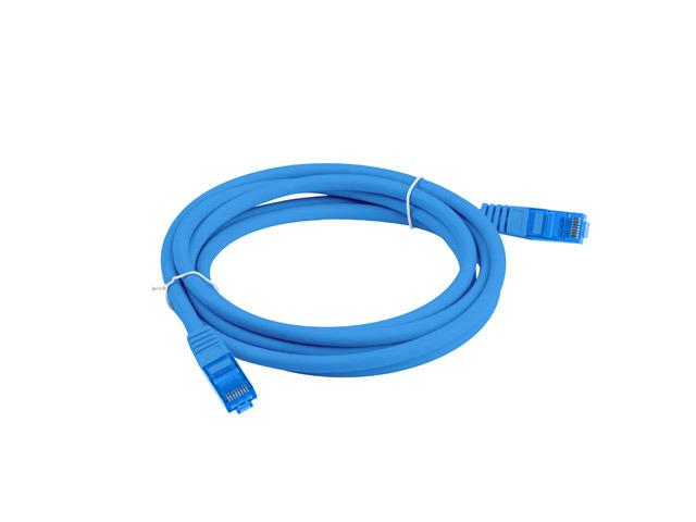 LANBERG patchcord cat.6A FTP LSZH CCA 3m mėlynas
